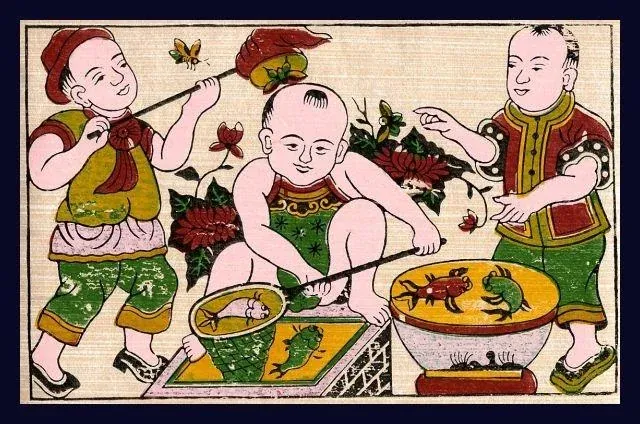 50+ hình ảnh tranh Đông Hồ trên giấy điệp tinh tế