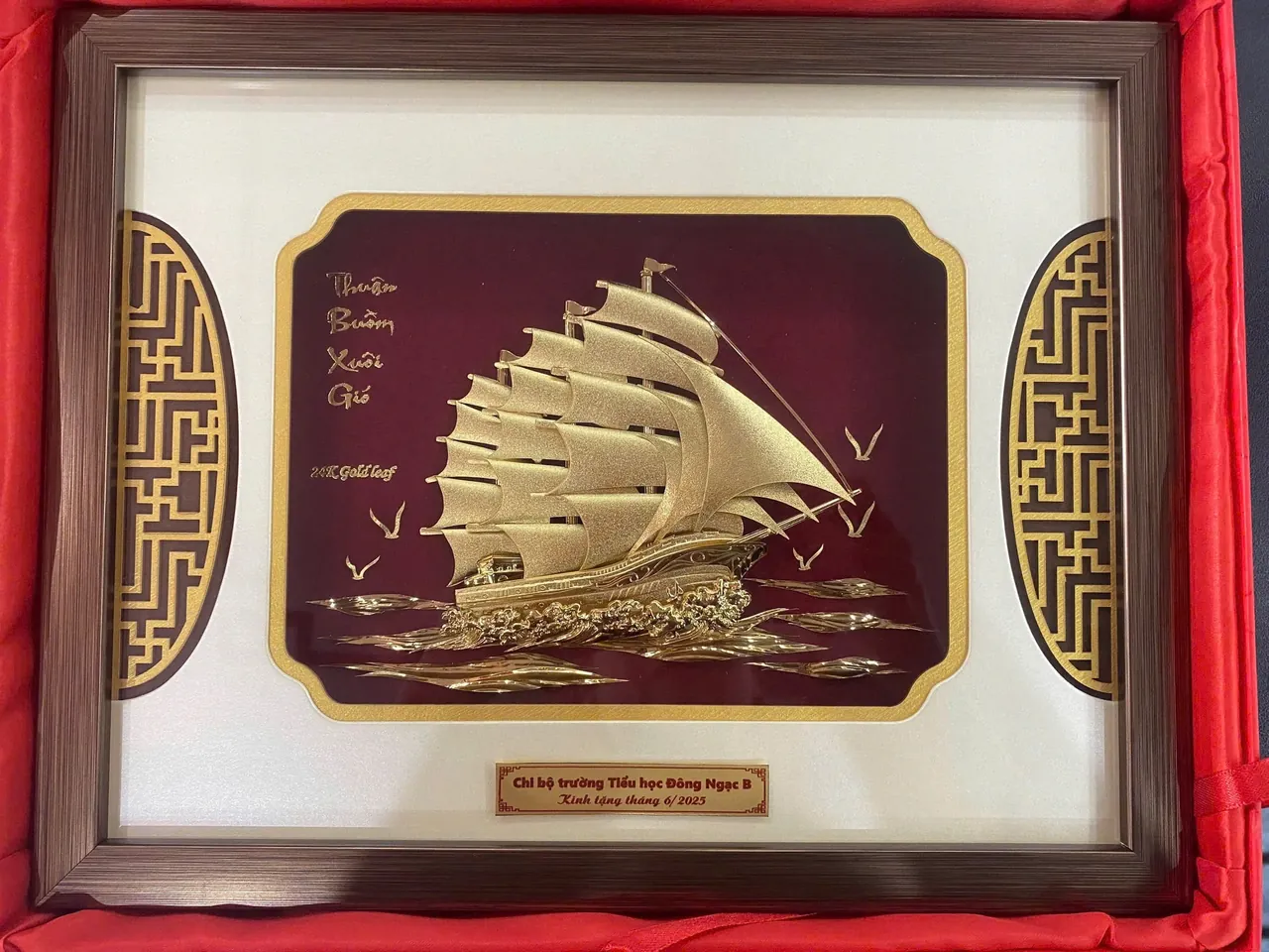 50+ mẫu tranh thuyền buồm mạ vàng sang trọng · ảnh 2