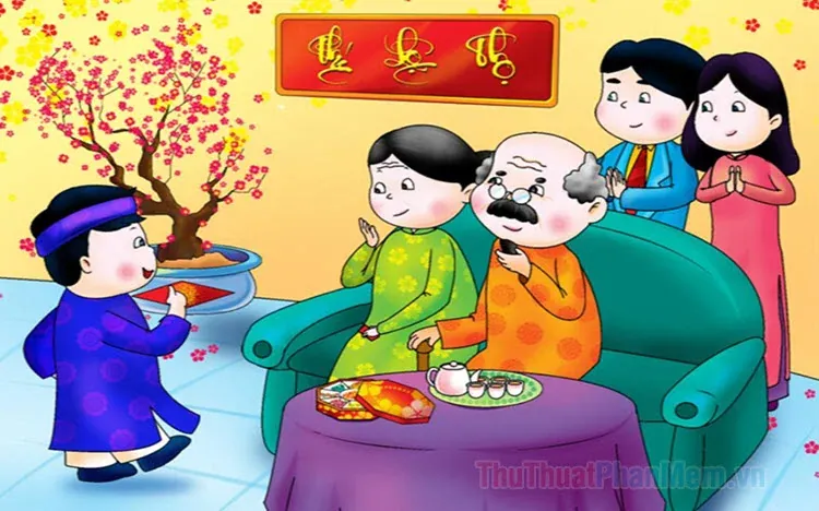 80+ ảnh vẽ tranh ngày tết đẹp mắt · ảnh 1