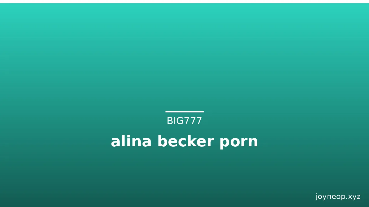 alina becker porn