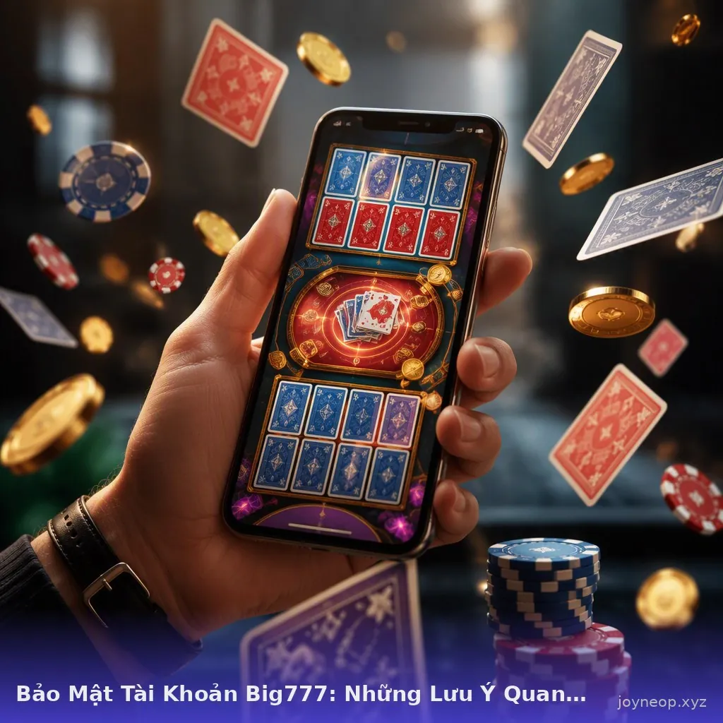 Bảo Mật Tài Khoản Big777: Những Lưu Ý Quan Trọng — big777 · ảnh 1
