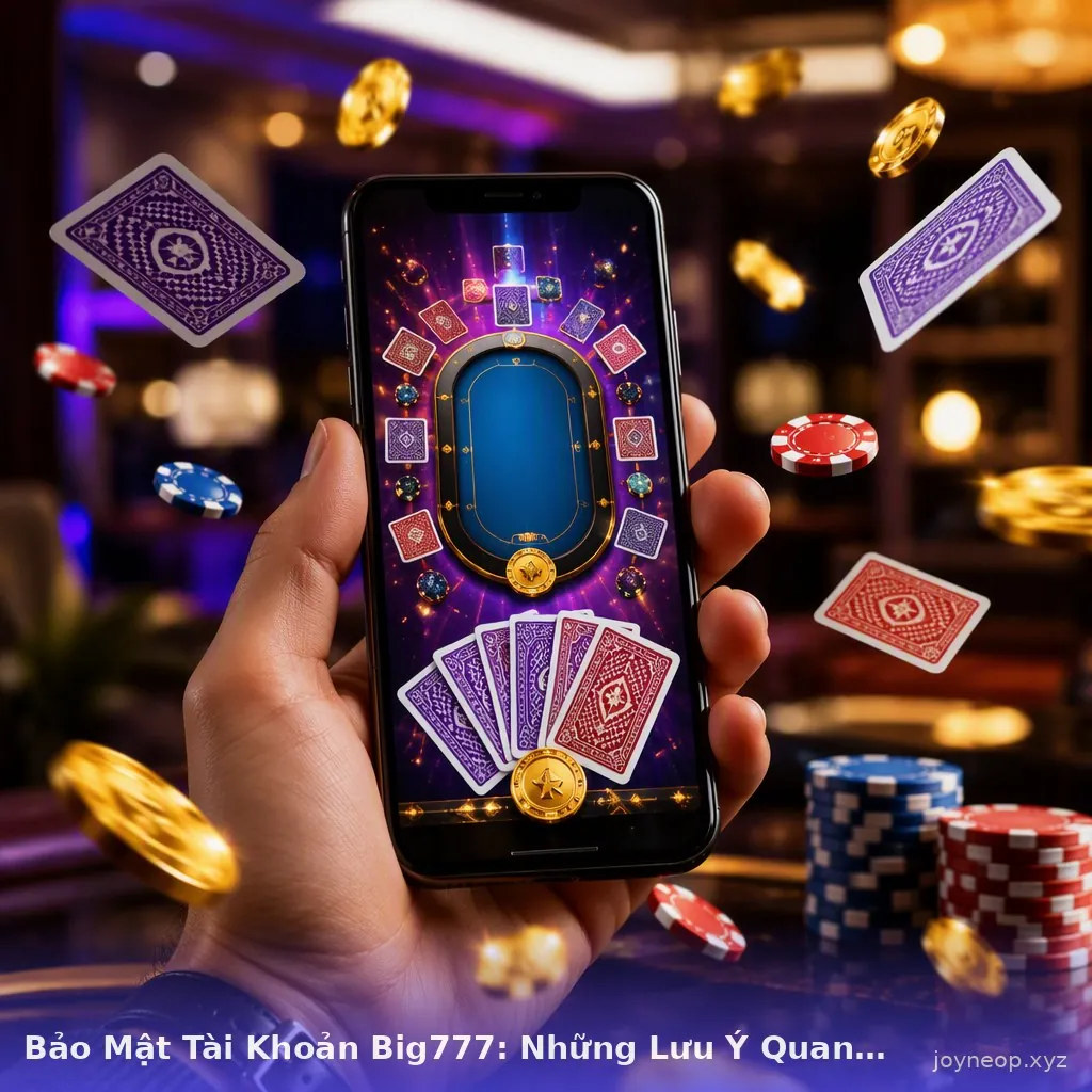 Bảo Mật Tài Khoản Big777: Những Lưu Ý Quan Trọng — big777 · ảnh 3