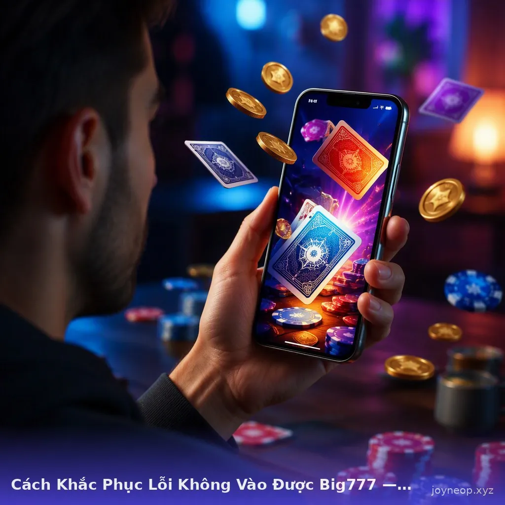 Cách Khắc Phục Lỗi Không Vào Được Big777 — big777 · ảnh 3
