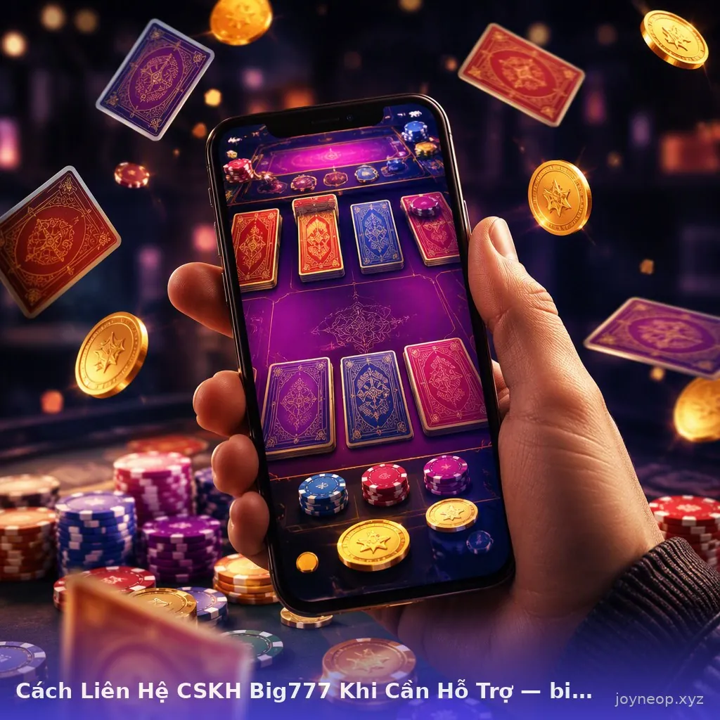 Cách Liên Hệ CSKH Big777 Khi Cần Hỗ Trợ — big777 · ảnh 1