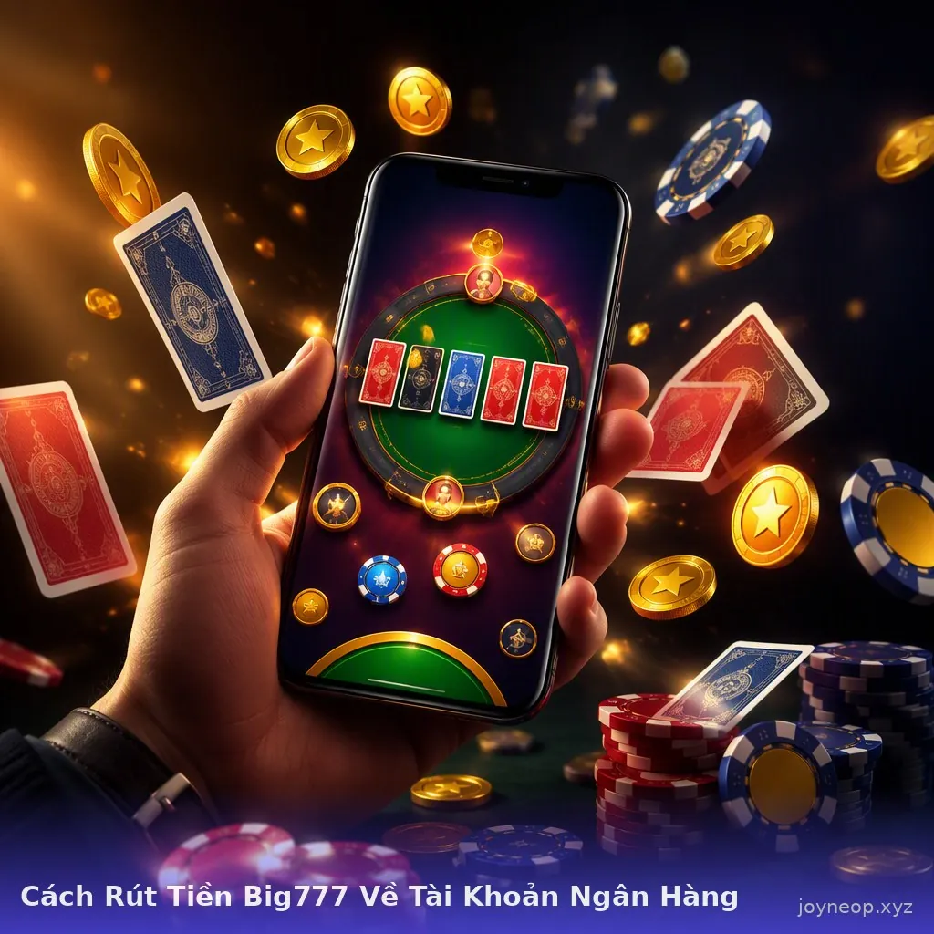 Cách Rút Tiền Big777 Về Tài Khoản Ngân Hàng