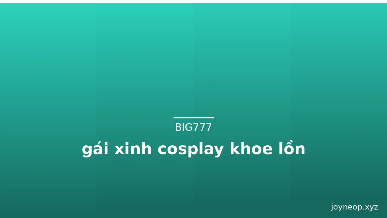 gái xinh cosplay khoe lồn
