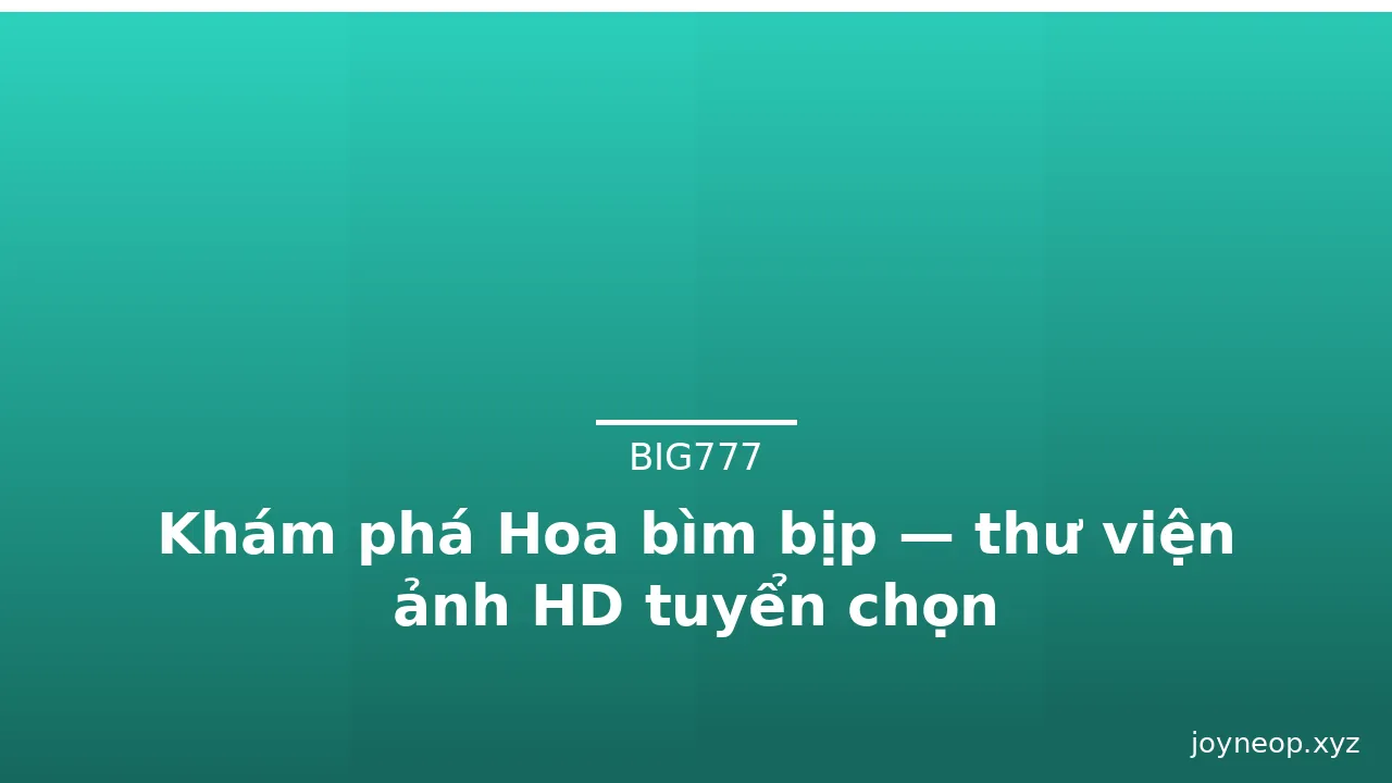 Khám phá Hoa bìm bịp — thư viện ảnh HD tuyển chọn · ảnh 1