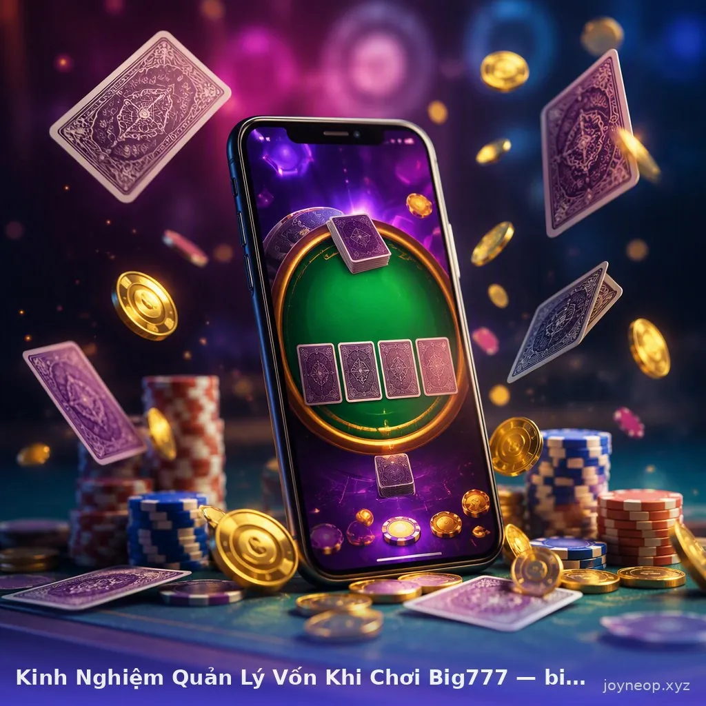 Kinh Nghiệm Quản Lý Vốn Khi Chơi Big777 — big777 · ảnh 2