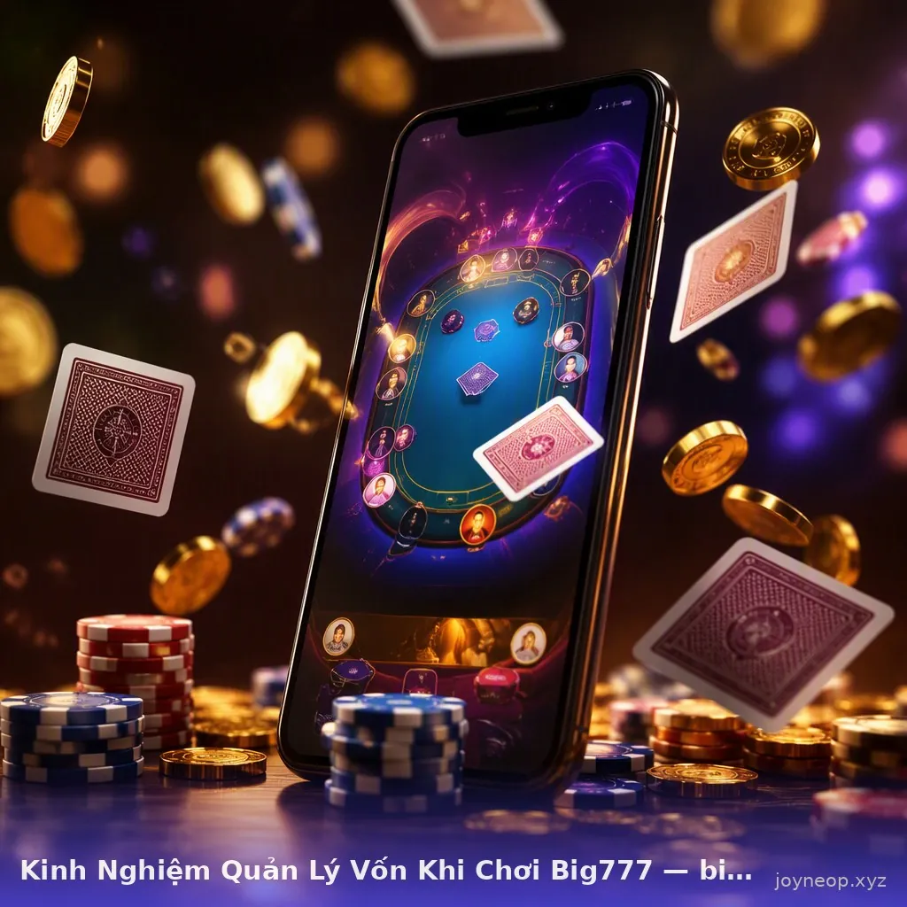 Kinh Nghiệm Quản Lý Vốn Khi Chơi Big777 — big777 · ảnh 3