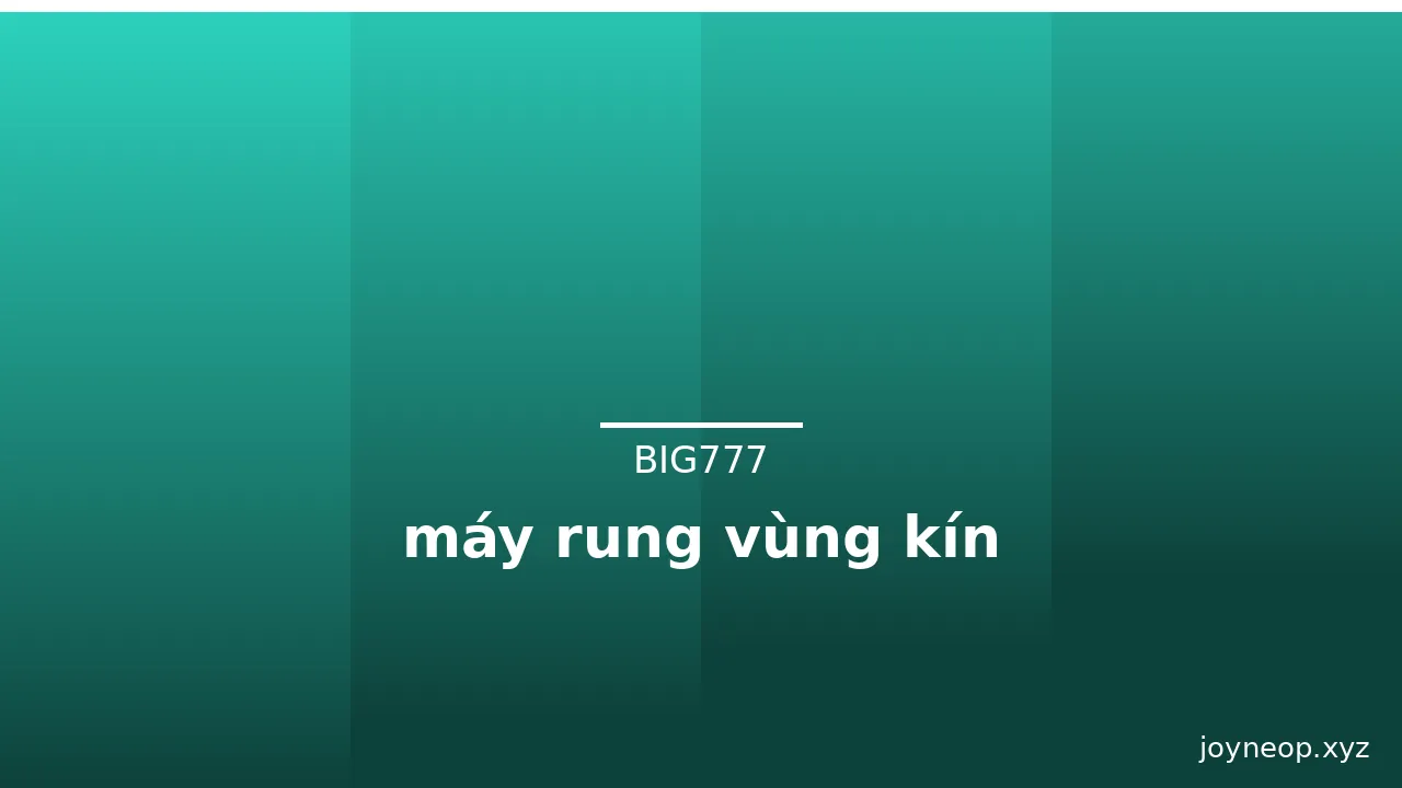máy rung vùng kín