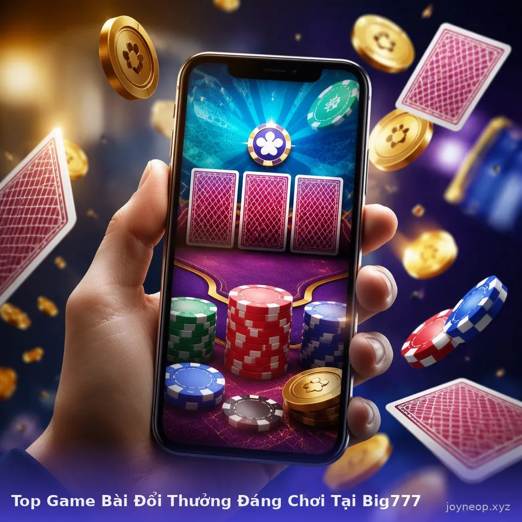 Top Game Bài Đổi Thưởng Đáng Chơi Tại Big777