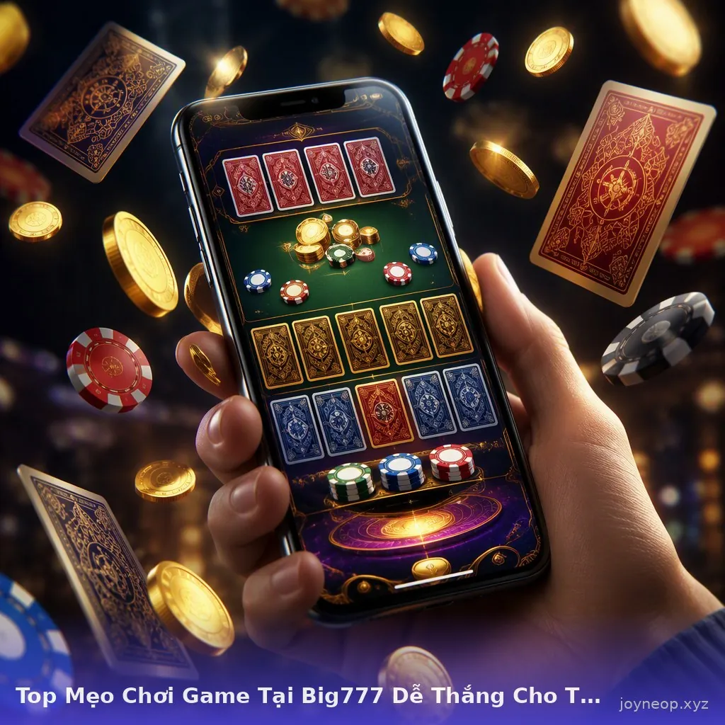 Top Mẹo Chơi Game Tại Big777 Dễ Thắng Cho Tân Thủ — big777 · ảnh 2